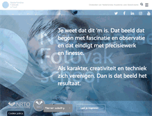 Tablet Screenshot of fotovakschool.nl
